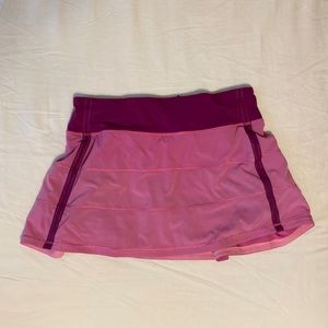 Pink Lululemon skirt